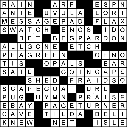 Crossword for teabreak Global Times