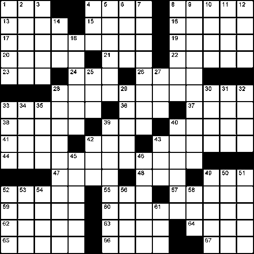 Crossword for teabreak Global Times