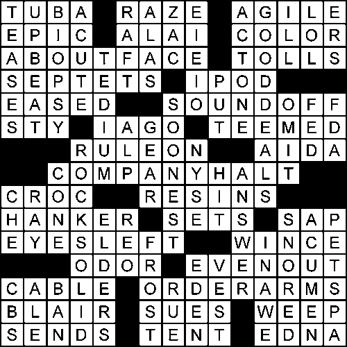 Crossword for teabreak Global Times