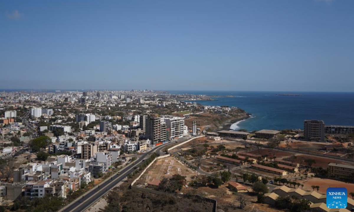 Scenery of Dakar, Senegal Global Times