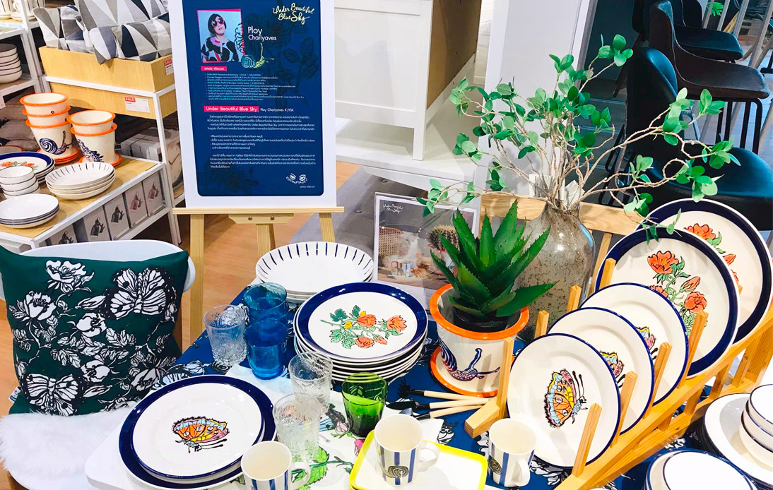 JYSK Thailand Collaborate With Ploy Chariyaves on Collection Globe