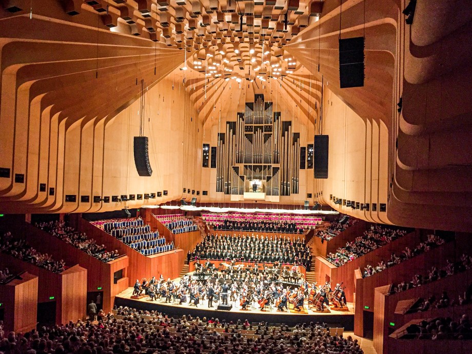 Sydney Opera Binasının içi