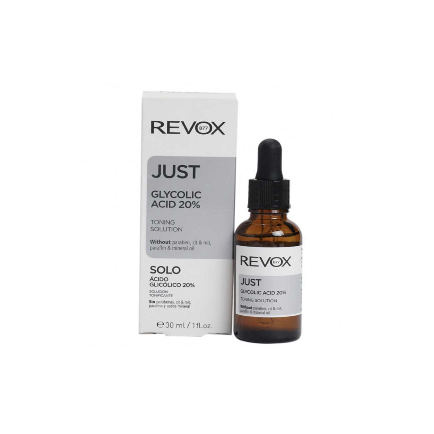 Tónico Facial y Cuello JUST GLYCOLIC 20 TONIC SOLUTION