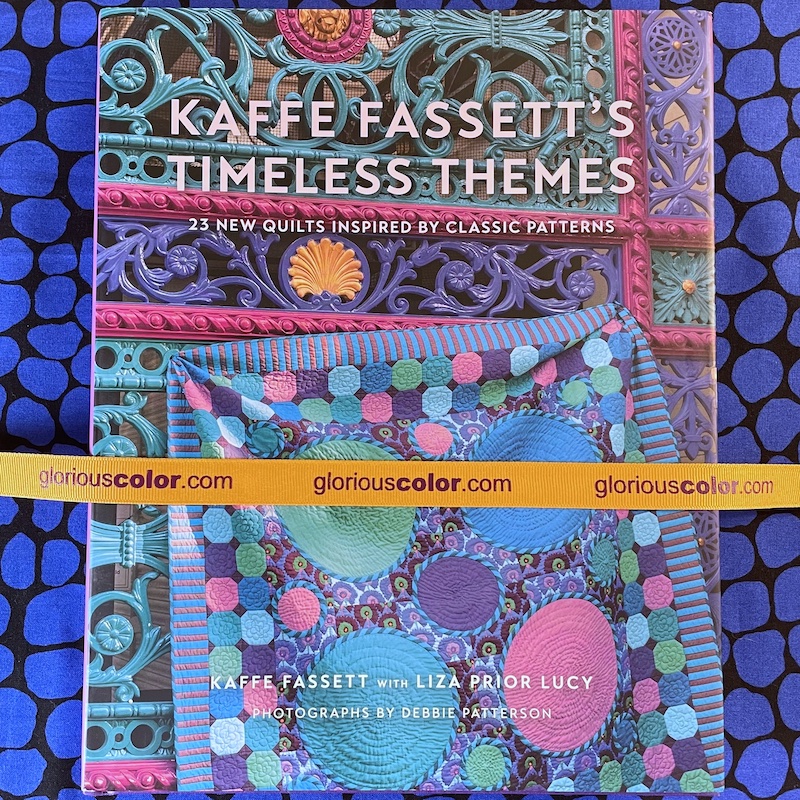 Glorious Color quilt fabric and kits from Kaffe Fassett & Liza Lucy
