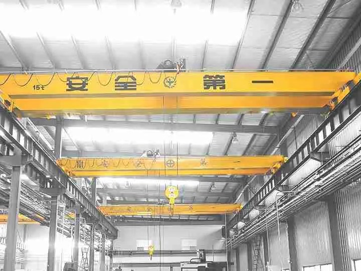 The structure of the bridge cranes Crane rail specialist Glory Rail