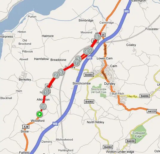 Course Details Gloucester City Cycling Club