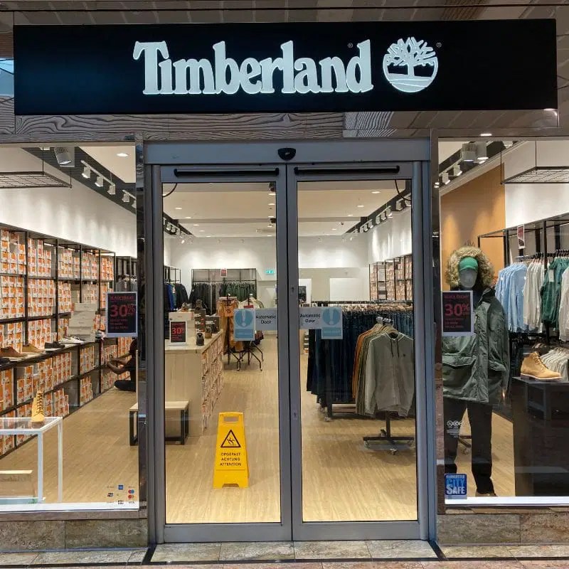 Timberland Outlet store Gloucester BID Business Improvement District