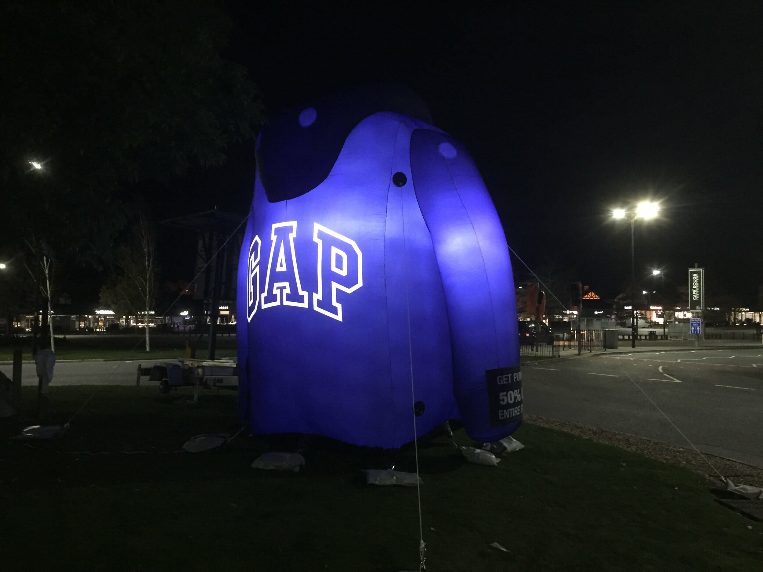 GAP Giant Inflatable LED Hoodies Inflatable Advertising & Custom