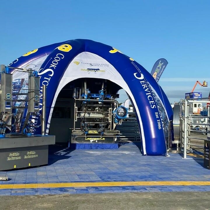 Inflatable Spider Tent for Dairymaster Ireland Inflatable