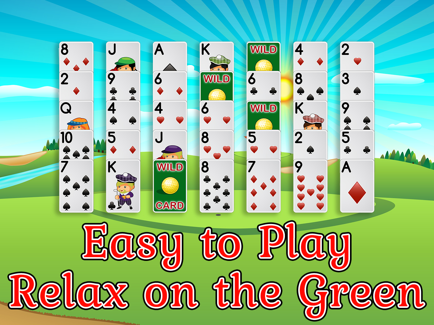 Golf Solitaire Pro Glowing Eye Games