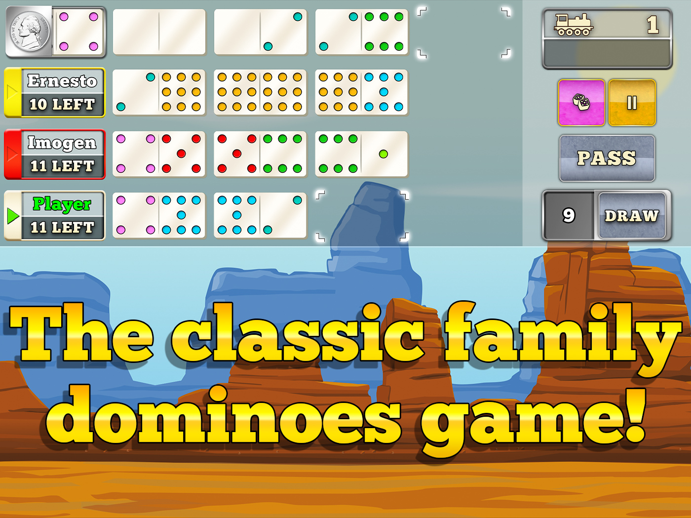 Mexican Train Dominoes Gold Glowing Eye Games