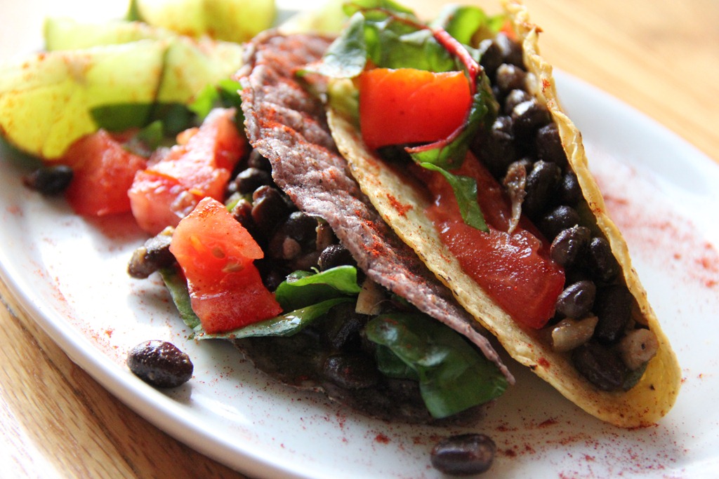 Vegan Black Bean Tacos Glow Kitchen