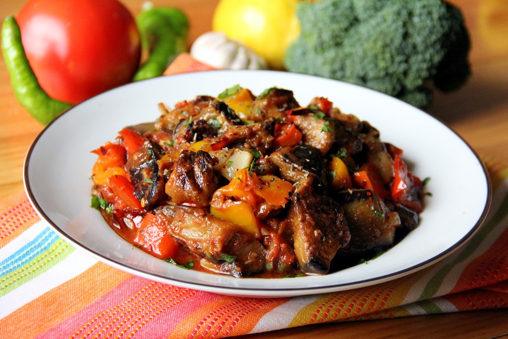 Eggplant Salad Glow Kitchen