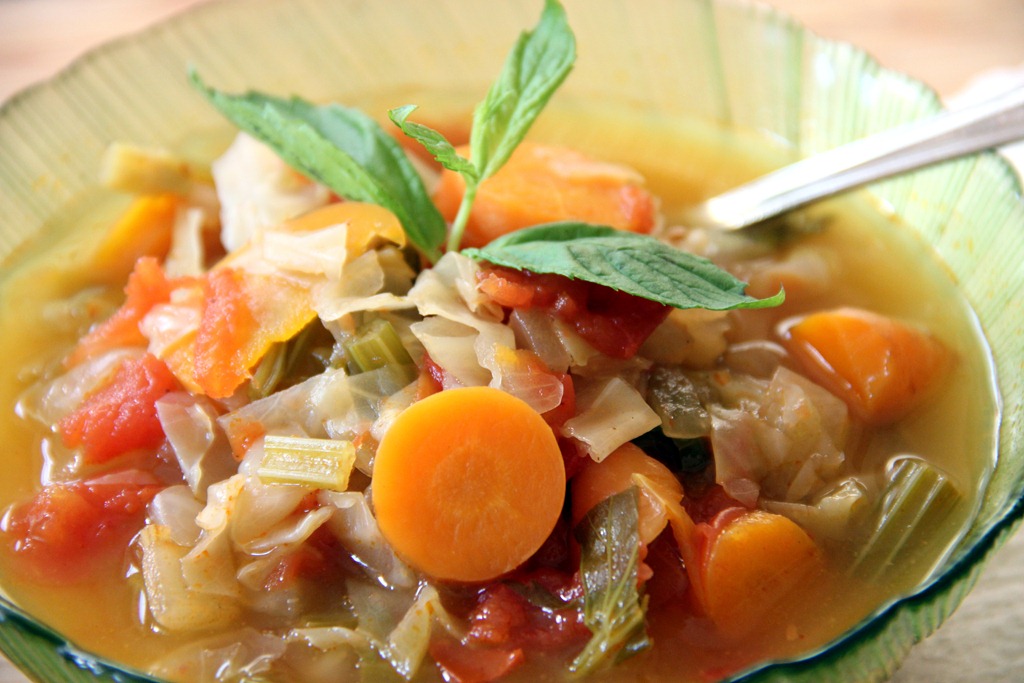 Winter Detox Cabbage Soup Glow Kitchen