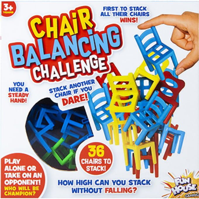 Chair Balancing Tower Challenge Glowtopia