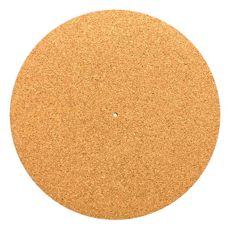 Blank Cork Slipmat for Turntable Glowtronics