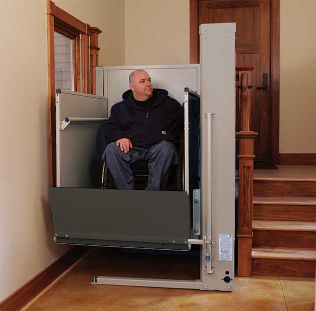 Phoenix Bruno VPL Vertical Platform Wheelchair Elevator Mobile Home COMMERCIAL Porch Lift