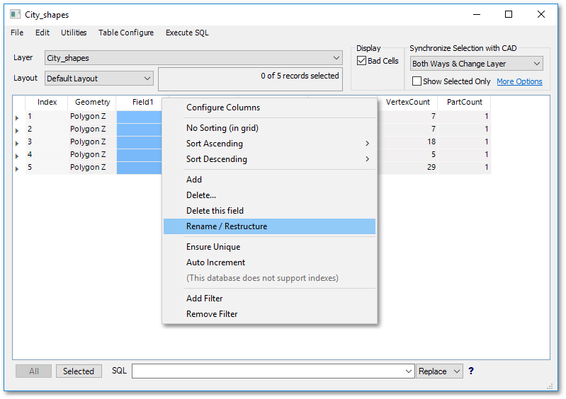Albion 6 Tutorials > Albion GIS Tutorial Advanced GIS Excercise