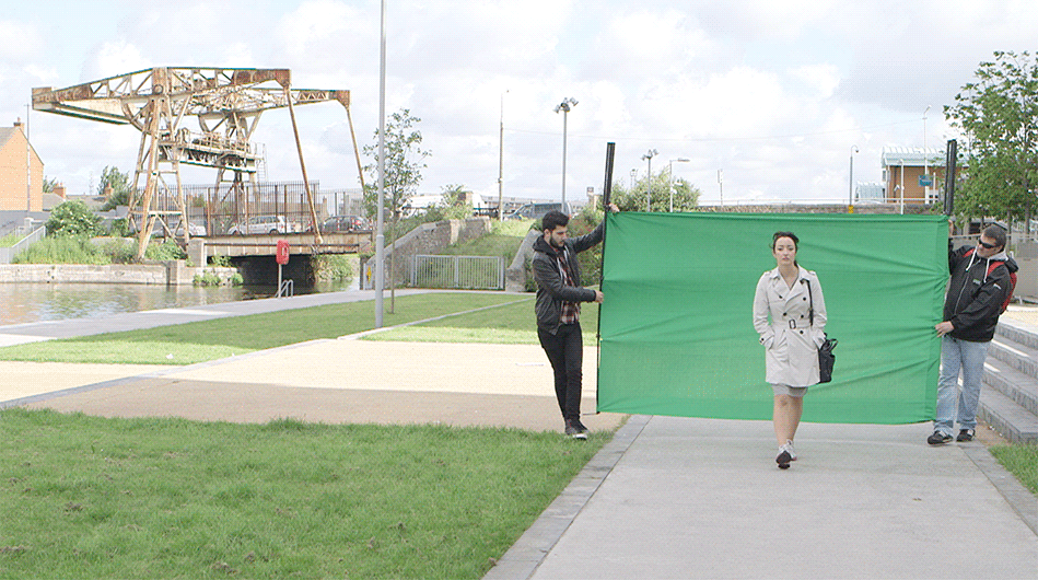 Greenscreen or “real” location? GLUE Visual Effects