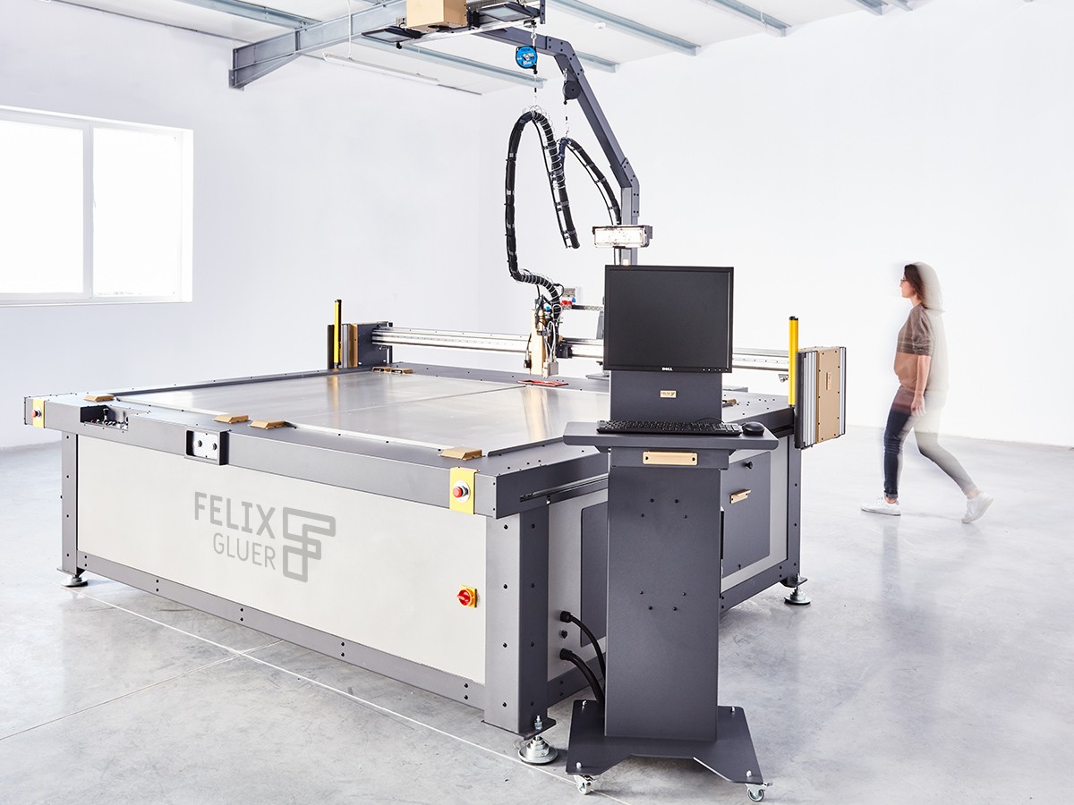 Felix Gluer XY Glue Plotter Table CNC Gluing Technology