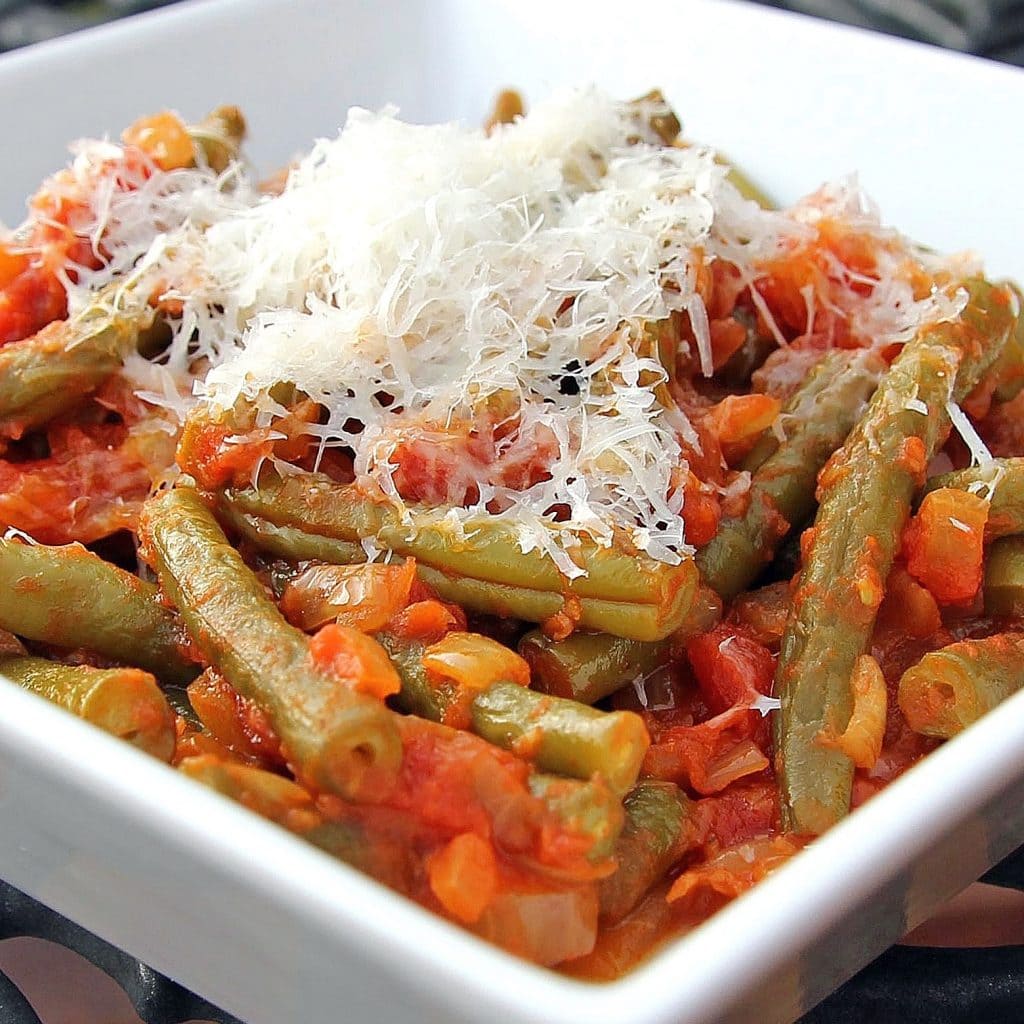 Green Beans and Tomatoes An Authentic Italian Recipe