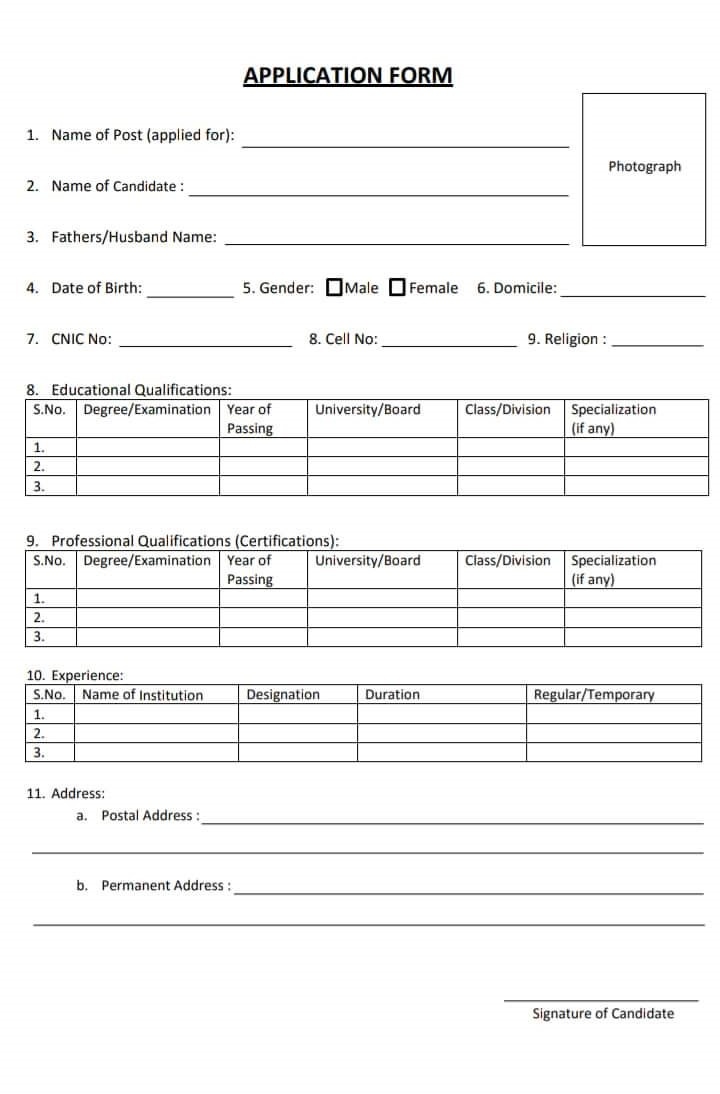 How To Write An Application Letter For Teaching Job