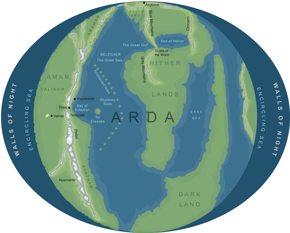 The Encyclopedia of Arda Walls of Night