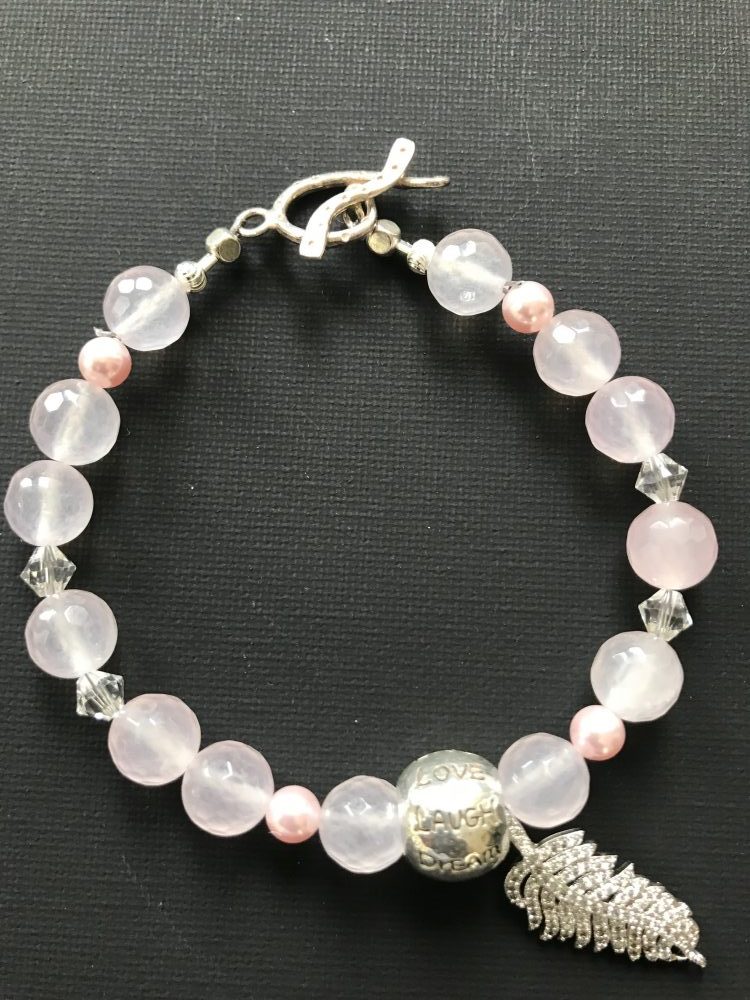 Quartz & Swarovski Crystal GMa Jewels