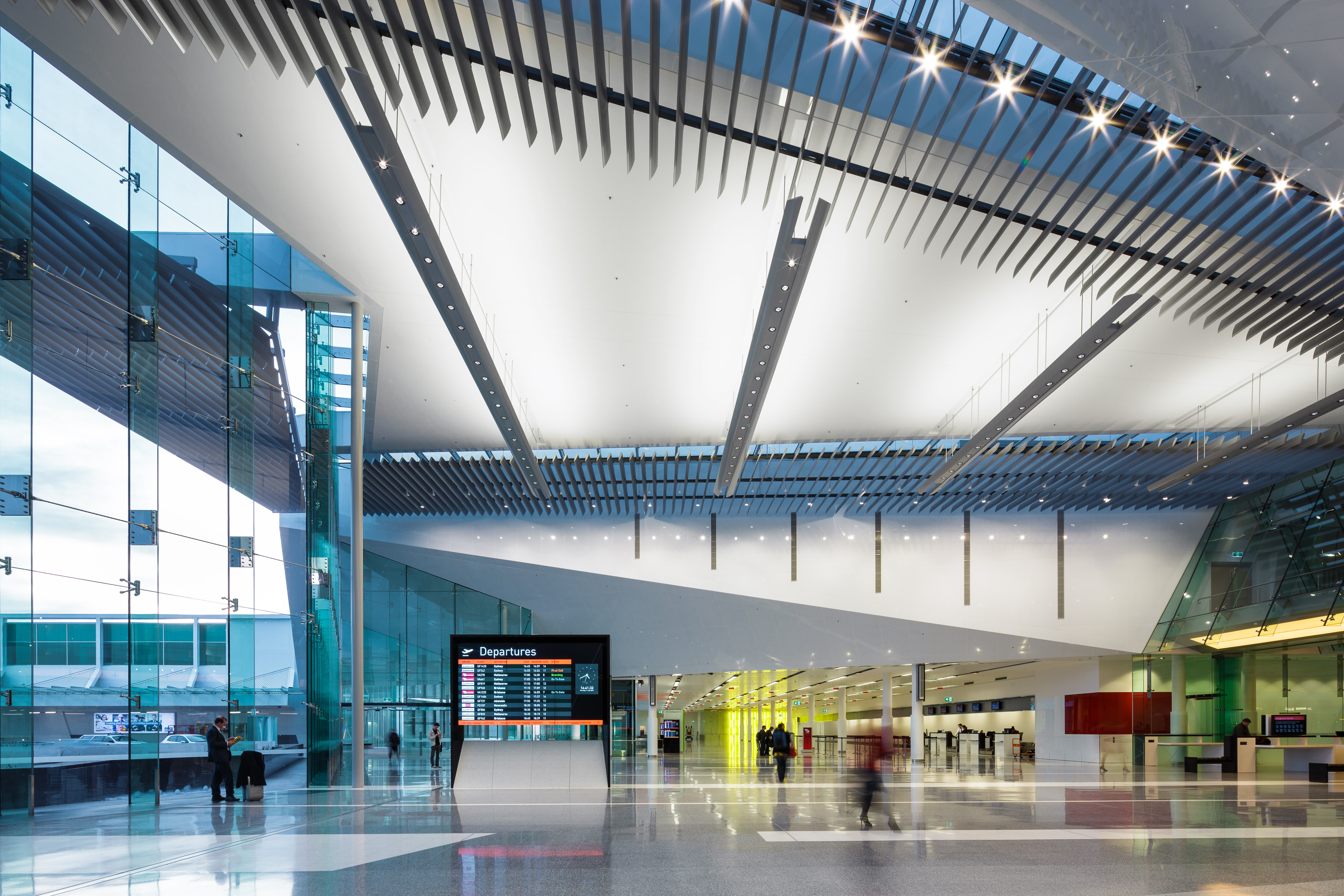 Canberra International Airport New Passenger Terminal Guida Moseley