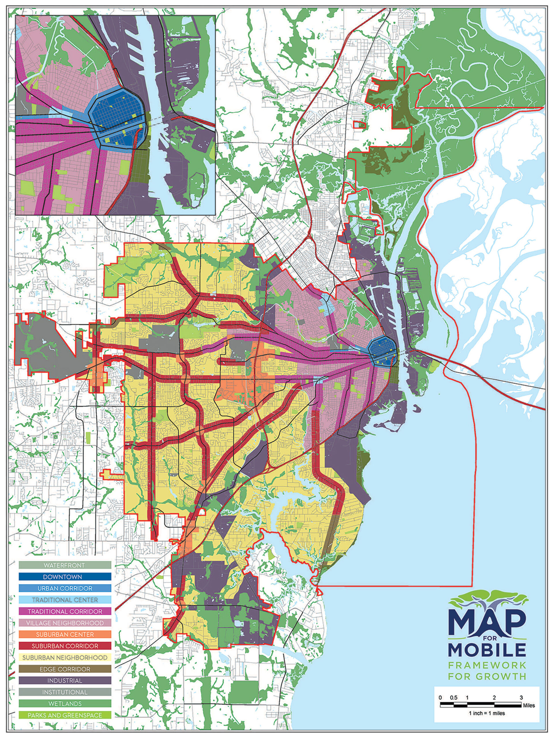 Map for Mobile GMC Network