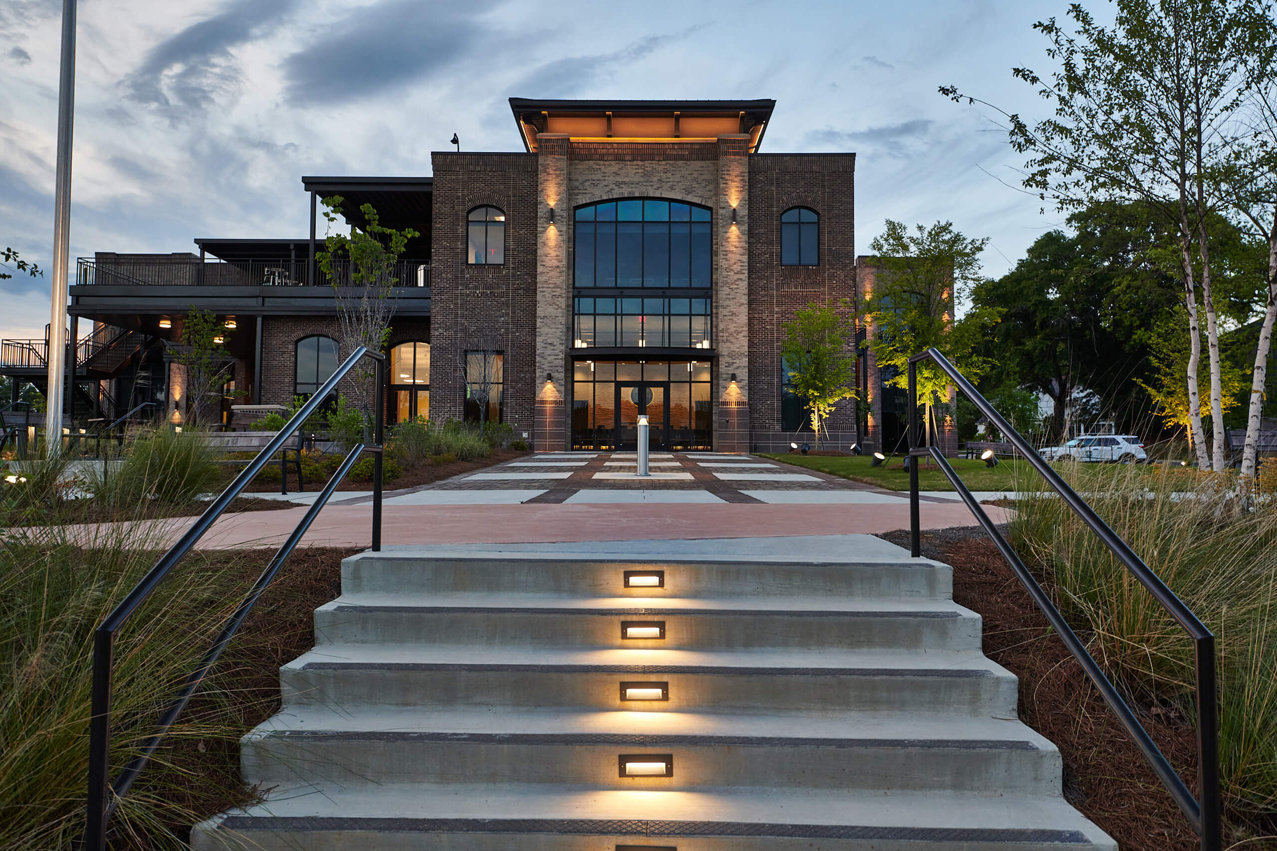 Fayetteville City Hall and City Center Park GMC Network