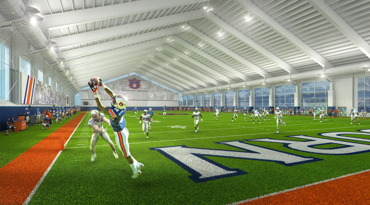 Auburn University Football Performance Center GMC Network