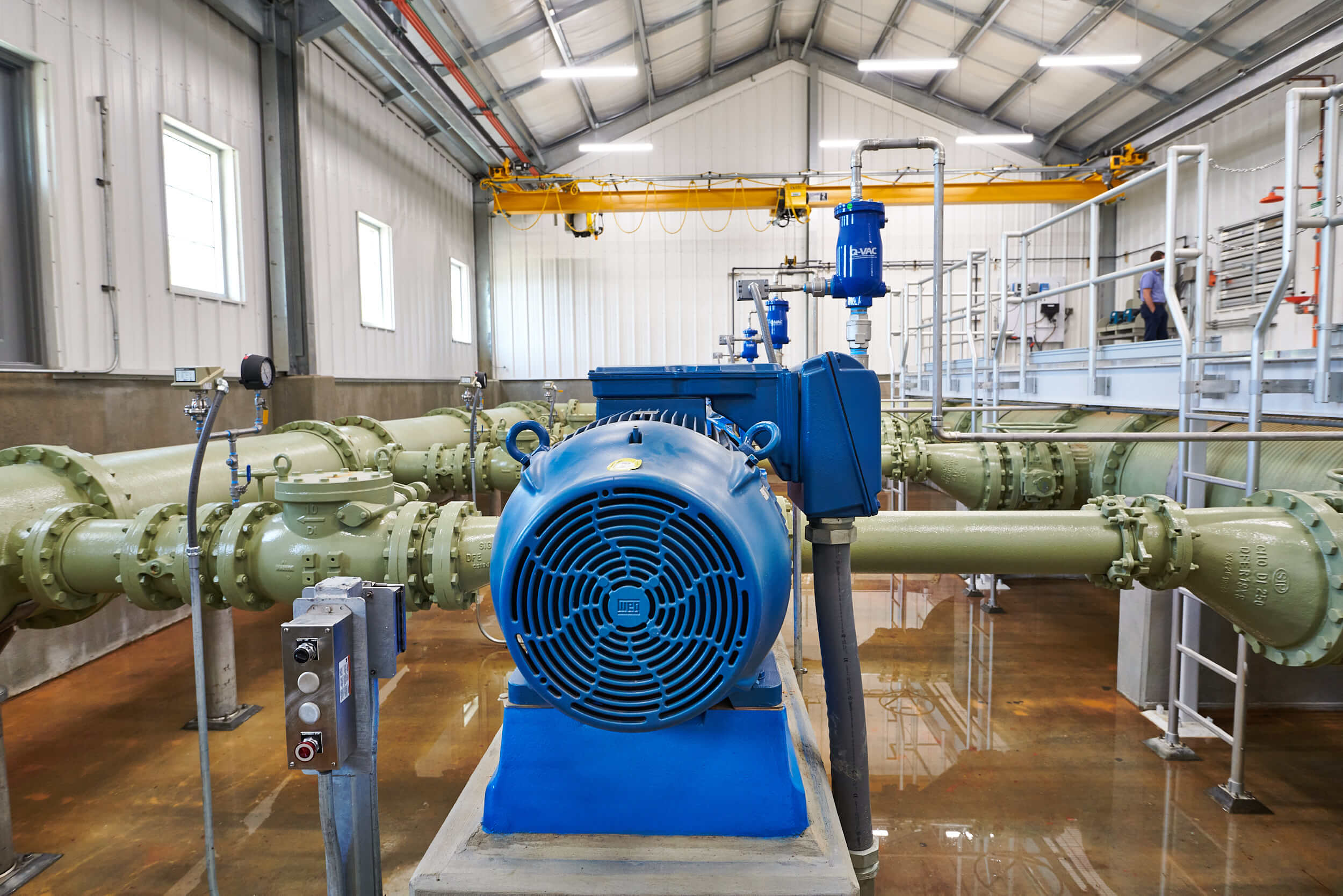 Lake Greenwood Water Treatment Facility and Raw Water Intake GMC Network