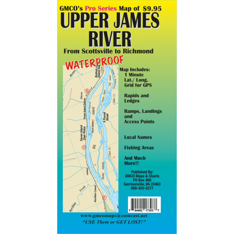 Upper James River Pro Series GMCO Maps