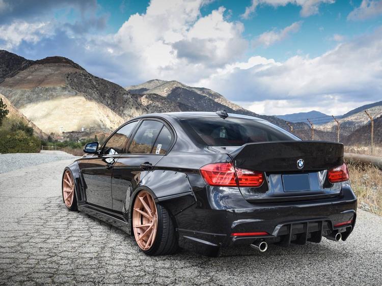 GMP Performance BMW F30 3Series Clinched Flares Widebody Kit