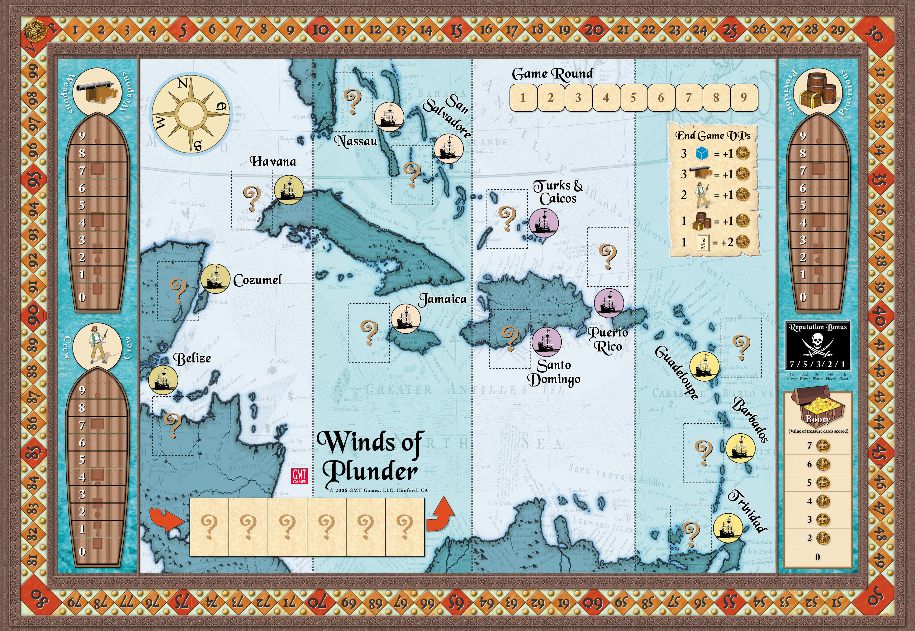 GMT GAMES Winds of Plunder