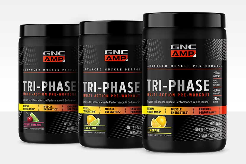 NEW GNC AMP TriPhase PreWorkout Product Deep Dive GNC