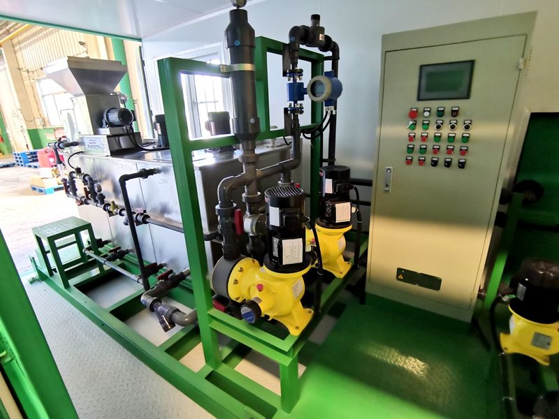 Chemical Dosing System for Dewatering Centrifuge to Africa GN Solids