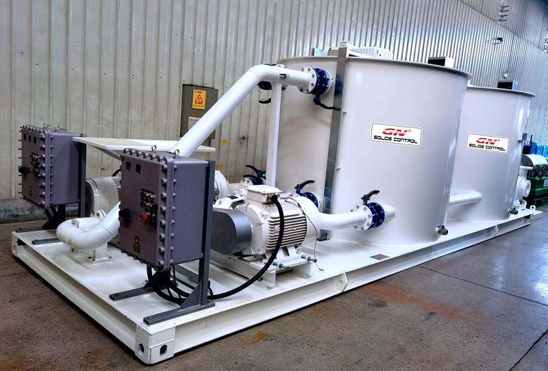 Drilling Mud Mixing System for Trenchless Engineering Company GN
