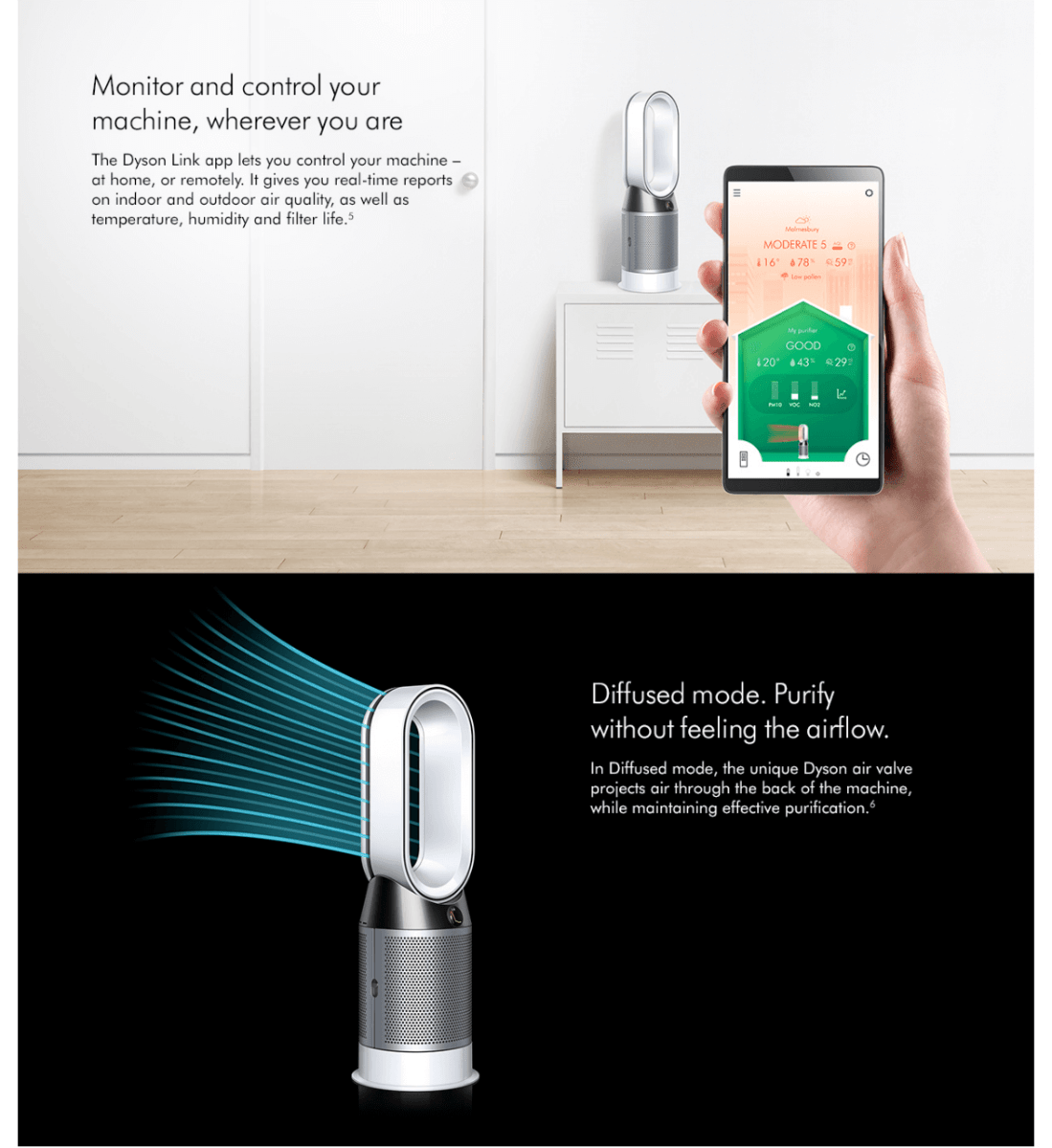 Dyson Hot+Cool Purifying Heater & Fan HP04 Go Electrical
