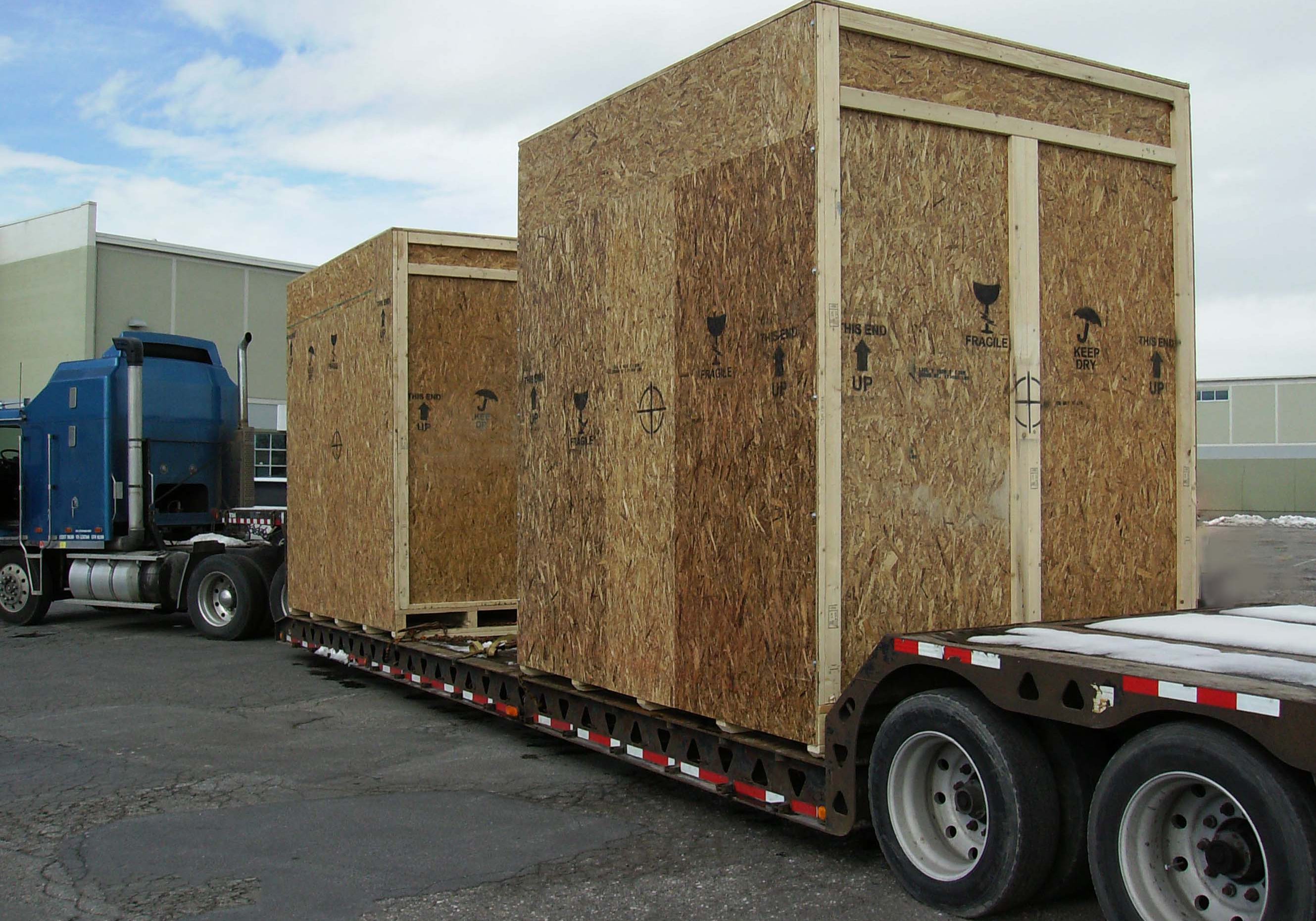 Blanket Wrap or Custom Crating Resource Logistics