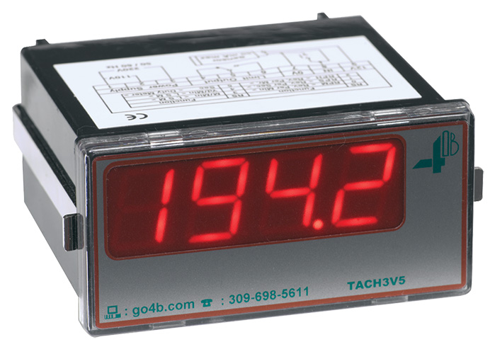 4B Tacho Display User Programmable Digital Tachometer