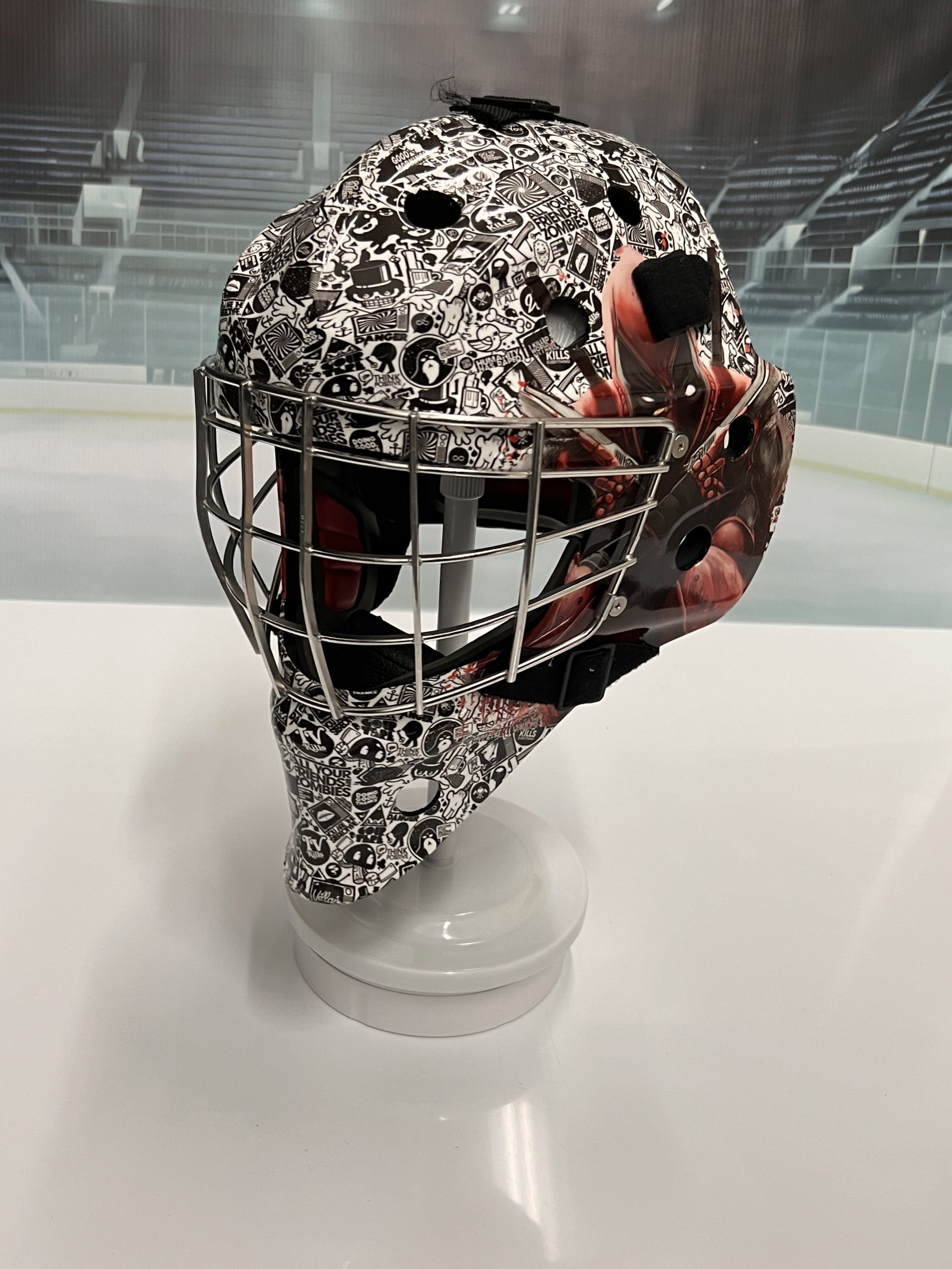 Goalie Helmet Wrap Hart Goalie Wraps