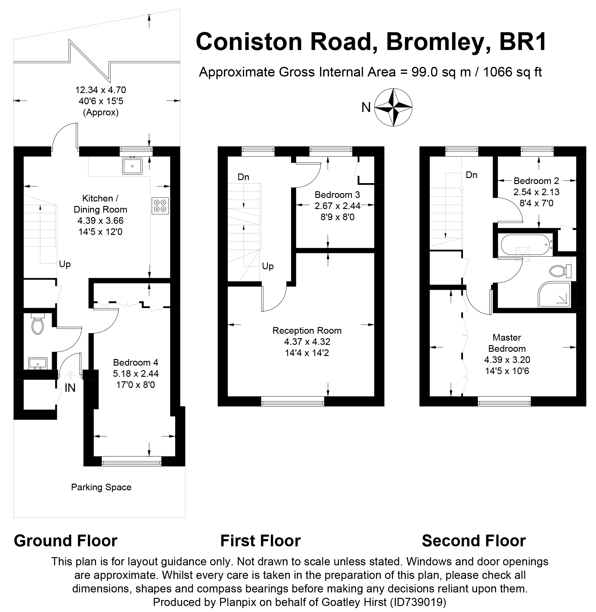 Coniston Road, Bromley, Kent, 4 bedroom, Town House