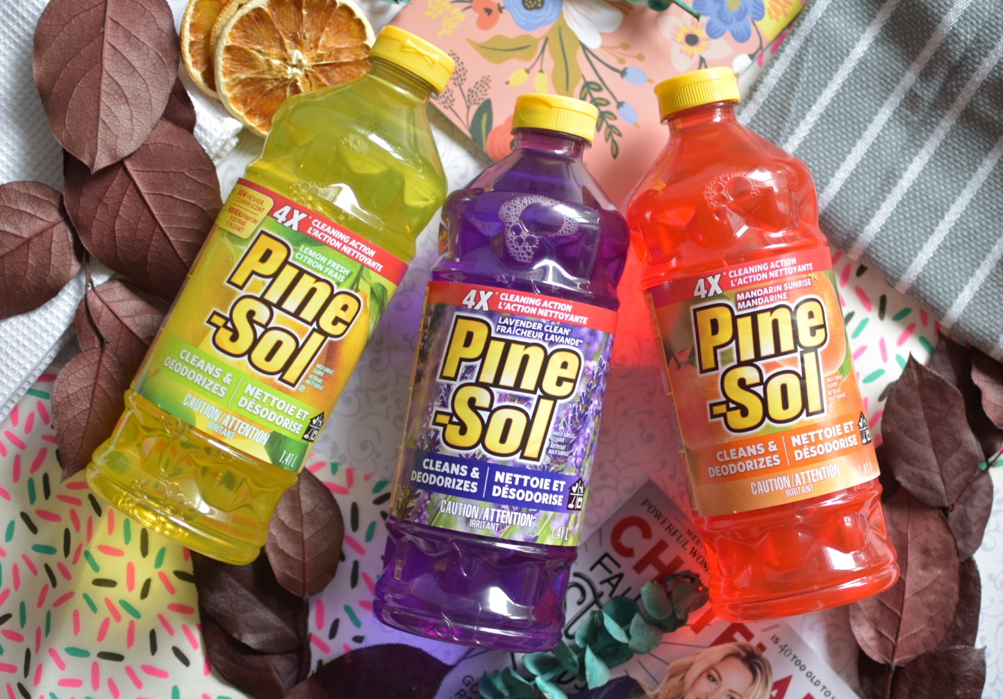 Pinesol is introducing some new products and their smells will help