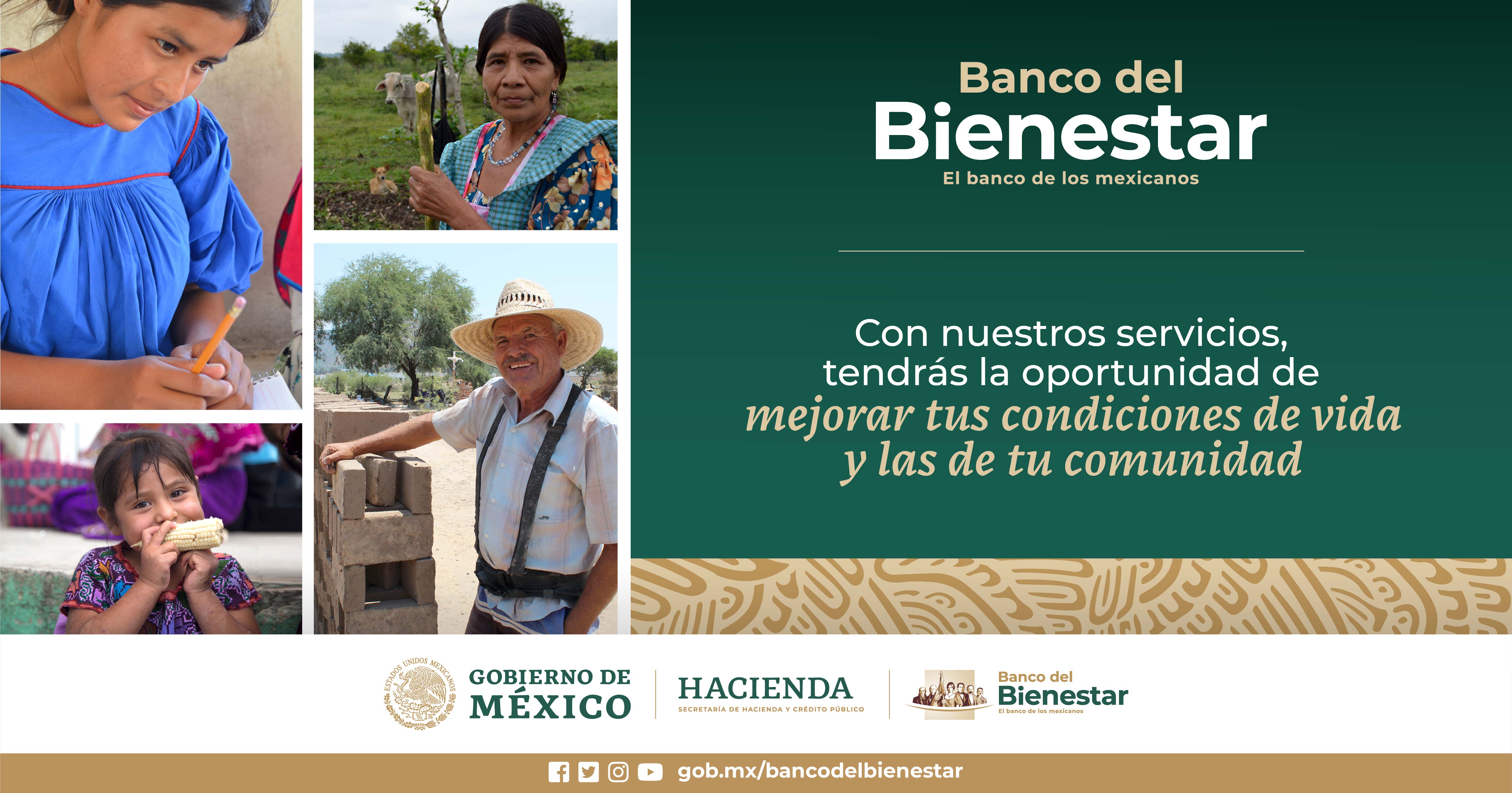 Banco del Bienestar Banco del Bienestar, Sociedad Nacional de Crédito, Institución de Banca de