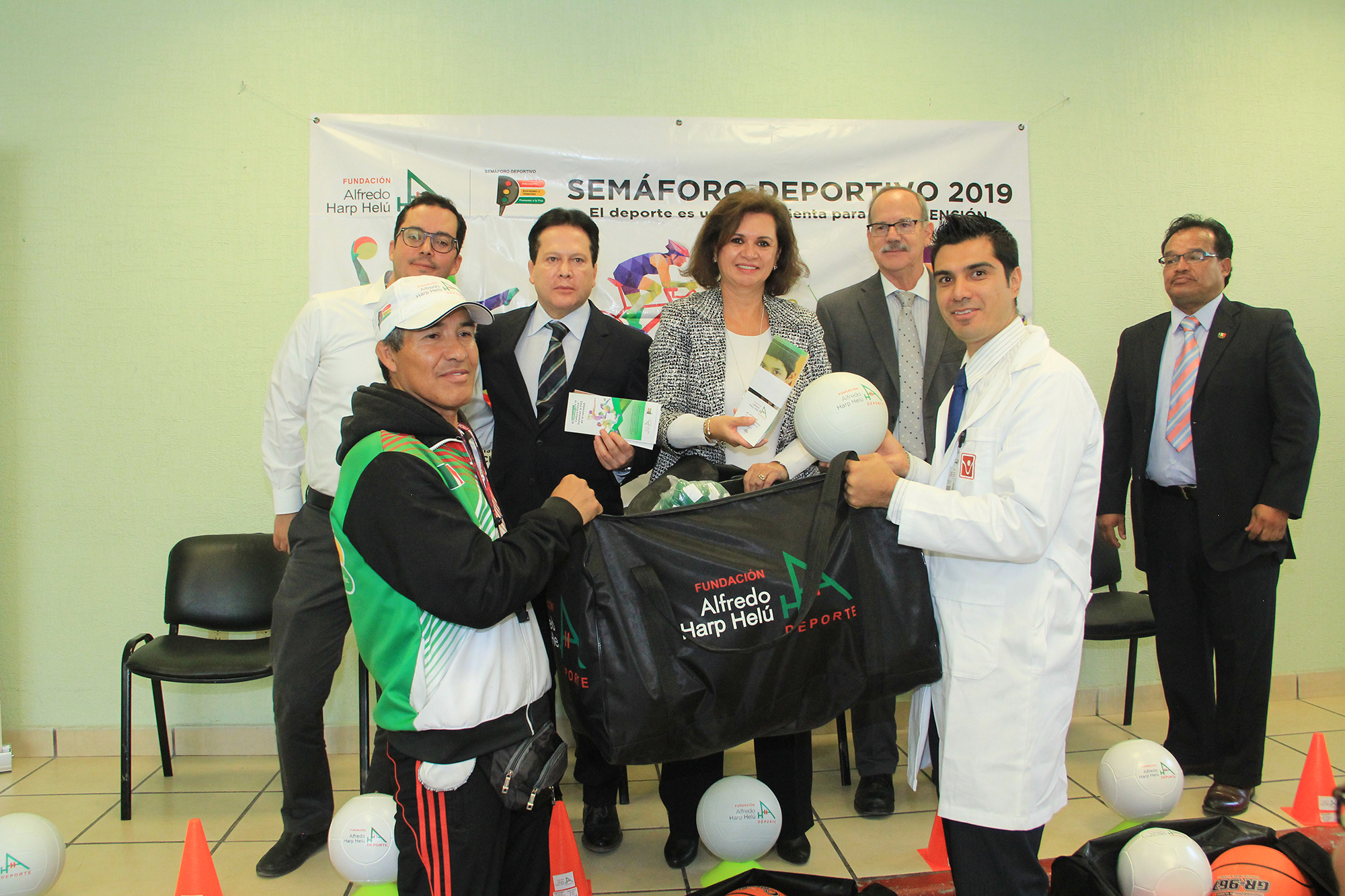 Semáforo Deportivo de la Fundación Alfredo Harp Helú en la UH