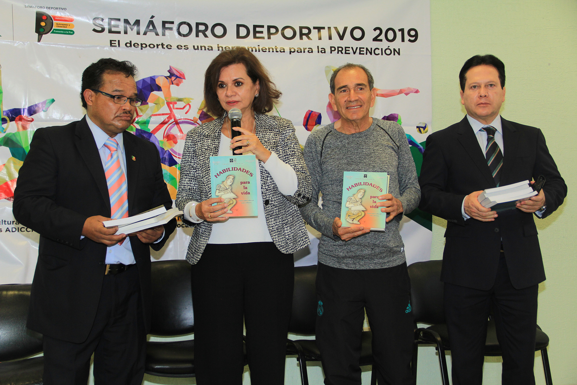 Semáforo Deportivo de la Fundación Alfredo Harp Helú en la UH