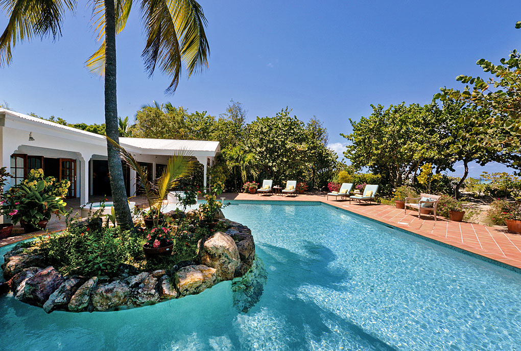 Villa Soleil Couchant (2br) Plum Bay Beach, Terres