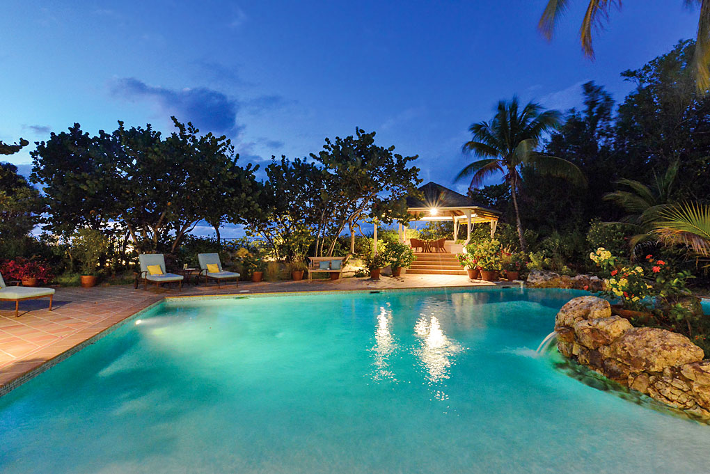 Villa Soleil Couchant (2br) Plum Bay Beach, Terres